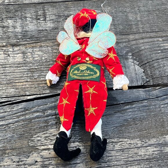 Mark Roberts Vintage Santa Claus ELF Enchanted Forest Fairy Doll Ornament Stars - Picture 6 of 8